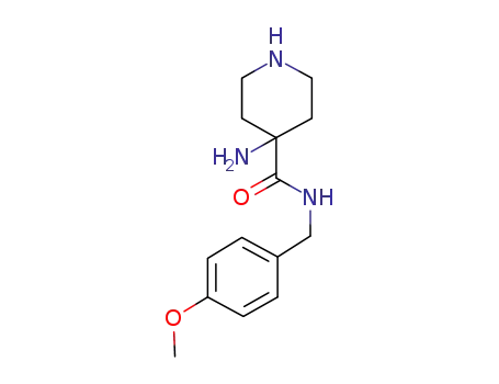 4-amino-piperidine-4-carboxylic acid 4-methoxy-benzylamide