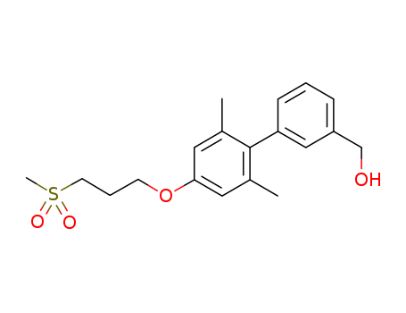 {2\',6\'-Dimethyl-4\'-[3-(methylsulfonyl)propoxy]-3-biphenylyl}metha nol