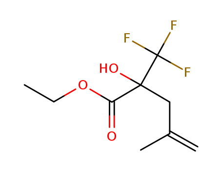 ethyl 2-hydroxy-4-methyl-2-(trifluoromethyl)pent-4-enoate
