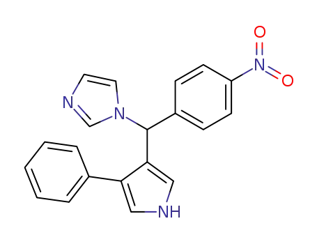 1-[(4-nitrophenyl)(4-phenyl-1H-pyrrol-3-yl)methyl]-1H-imidazole