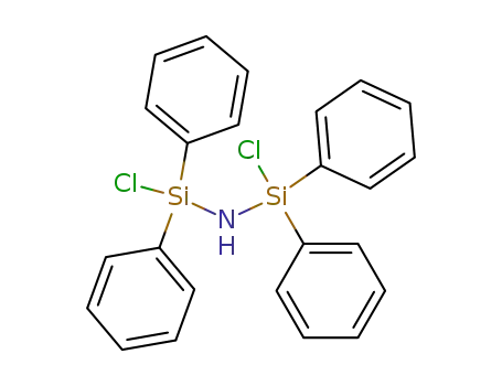 Molecular Structure of 18737-00-3 (Silanamine, 1-chloro-N-(chlorodiphenylsilyl)-1,1-diphenyl-)