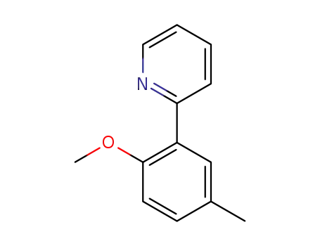 Molecular Structure of 865350-37-4 (2-(2-methoxy-5-methylphenyl)pyridine)