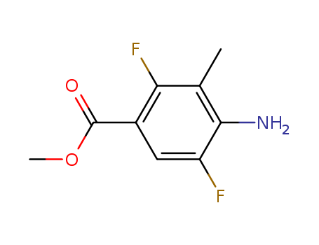 Benzoic acid, 4-amino-2,5-difluoro-3-methyl-, methyl ester (9CI)(208166-53-4)