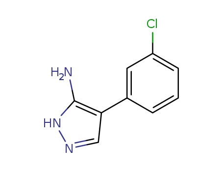 4-(3-CHLORO-PHENYL)-2H-PYRAZOL-3-YL AMINE