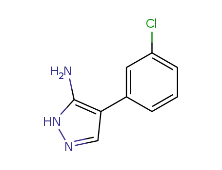 4-(3-chlorophenyl)-1H-pyrazol-5-amine