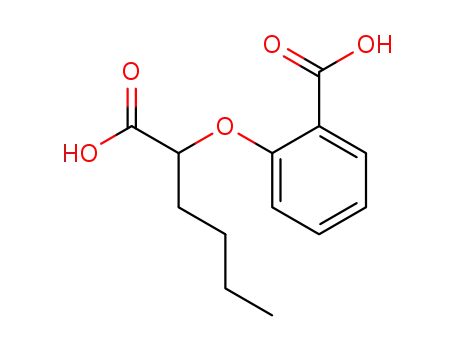 Benzoic acid, 2-[(1-carboxypentyl)oxy]-