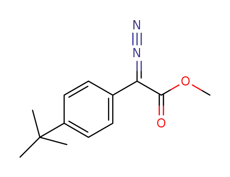 Molecular Structure of 1313370-94-3 (methyl 2-(4-trifluoromethylphenyl)-2-diazoacetate)