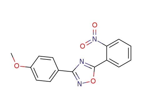 3-(4-methoxyphenyl)-5-(2-nitrophenyl)-1,2,4-oxadiazole