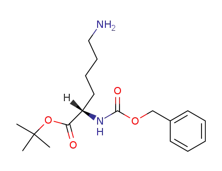 N2-[(페닐메톡시)카르보닐]-L-리신 tert-부틸 에스테르