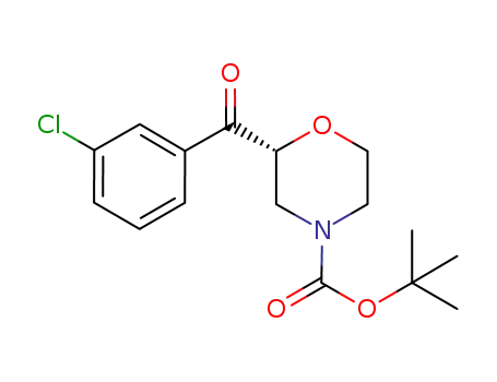 (R)-tert-butyl 2-(3-chlorobenzoyl)morpholine-4-carboxylate