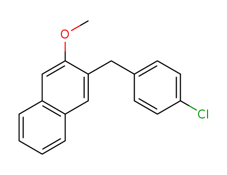 2-(4-chlorobenzyl)-3-methoxynaphthalene