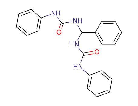 Molecular Structure of 40848-82-6 (1,1'-(phenylmethylene)bis(3-phenylurea))