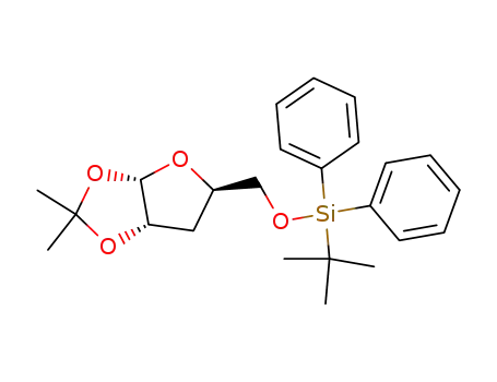 tert-Butyl-((3aS,5R,6aS)-2,2-dimethyl-tetrahydro-furo[2,3-d][1,3]dioxol-5-ylmethoxy)-diphenyl-silane
