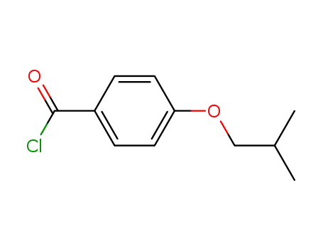 Molecular Structure of 40782-45-4 (4-isobutoxybenzoyl chloride)