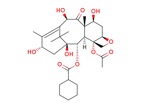 Molecular Structure of 158660-66-3 (10-deacetyl-2-(hexahydro)baccatin III)