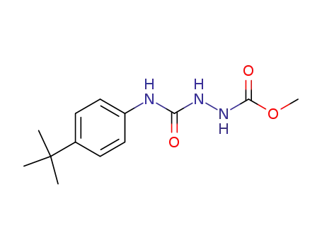 methyl (4-tert-butylanilino)carbonylhydrazinecarboxylate