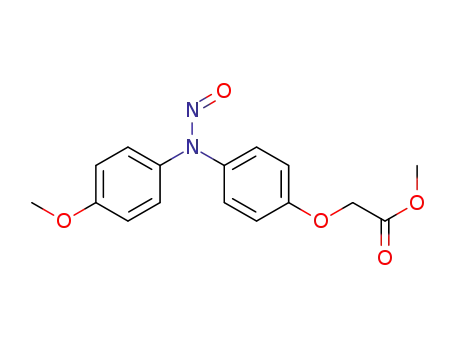 Acetic acid, [4-[(4-methoxyphenyl)nitrosoamino]phenoxy]-, methyl ester
