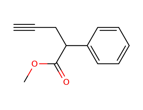 Benzeneacetic acid, a-2-propynyl-, methyl ester