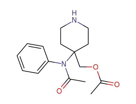 4-(Acetoxymethyl)-4-acetanilidopiperidine