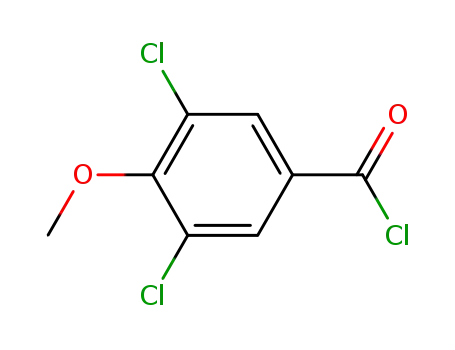 Molecular Structure of 29568-76-1 (3,5-DICHLORO-4-METHOXY-BENZOYL CHLORIDE)