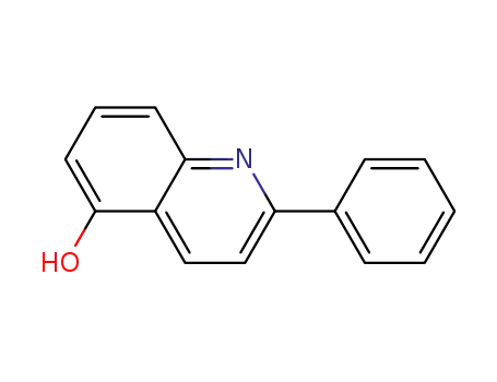 Molecular Structure of 698984-37-1 (2-Phenylquinolin-5-ol)