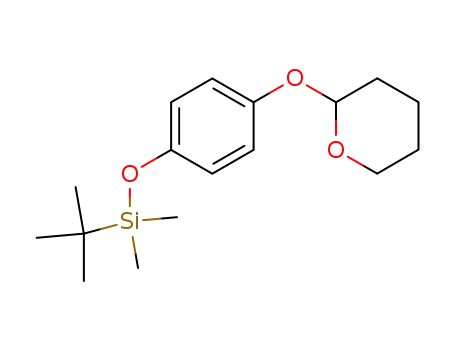 Silane,
(1,1-dimethylethyl)dimethyl[4-[(tetrahydro-2H-pyran-2-yl)oxy]phenoxy]-
