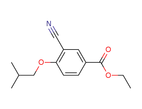 ethyl 3-cyano-4-isobutyloxybenzoate