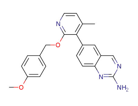6-(2-(4-methoxybenzyloxy)-4-methylpyridin-3-yl)quinazolin-2-amine