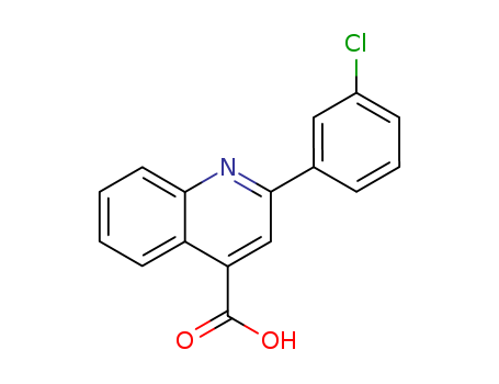 2-(3-Chlorophenyl)-4-quinolinecarboxylic acid