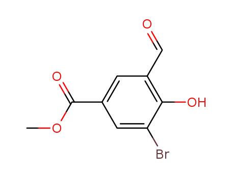 메틸 3- 브로 모 -5- 포르 -4- 히드 록시 벤조 에이트