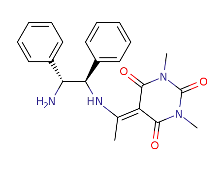 5-[1-[[(1R,2R)-2-aMino-1,2-diphenylethyl]aMino]
ethylidene]-1,3-diMethyl- 2,4,6(1H,3H,5H)-PyriMidinetrione
