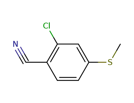 2-chloro-4-(methylsulfanyl)benzonitrile
