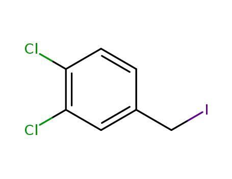 Molecular Structure of 142523-67-9 (3,4-DICHLOROBENZYL IODIDE)