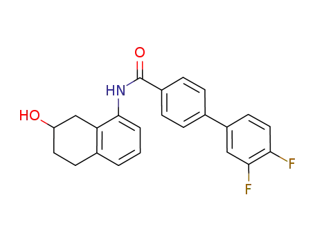 3',4'-difluoro-N-(7-hydroxy-5,6,7,8-tetrahydronaphthalen-1-yl)biphenyl-4-carboxamide