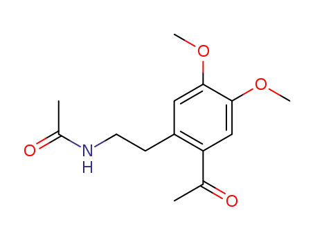 Acetamide, N-[2-(2-acetyl-4,5-dimethoxyphenyl)ethyl]-