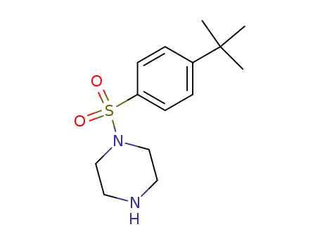 1-[(4-tert-butylphenyl)sulfonyl]piperazine(SALTDATA: FREE)