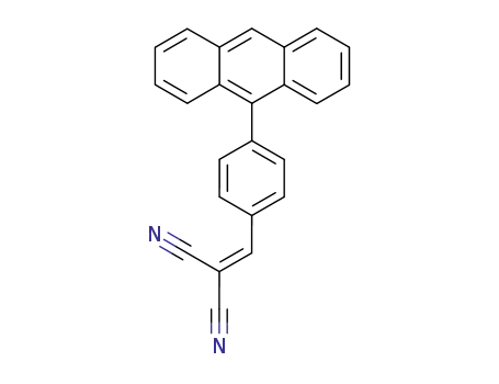 2-<4-(9-Anthracenyl)phenylmethylene>propanedinitrile