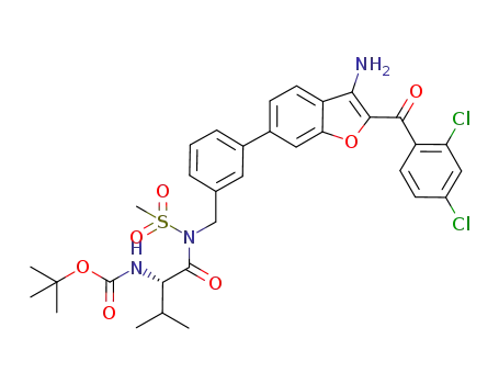 C<sub>33</sub>H<sub>35</sub>Cl<sub>2</sub>N<sub>3</sub>O<sub>7</sub>S