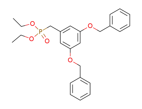Molecular Structure of 33617-49-1 (diethyl <3,5-bis(benzyloxy)benzyl>phosphonate)