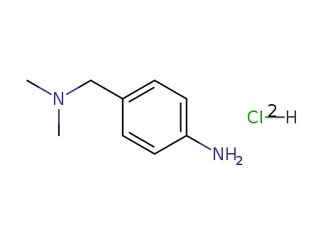 Molecular Structure of 99516-21-9 (4-AMINO-N,N-DIMETHYL-BENZENEMETHANAMINE DIHYDROCHLORIDE)