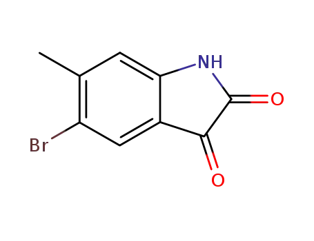 5-브로모-6-메틸인돌린-2,3-디온