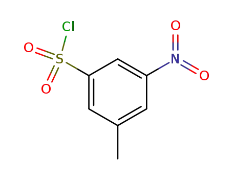 Molecular Structure of 342422-23-5 (3-Methyl-5-nitrophenylsulfonyl chloride)
