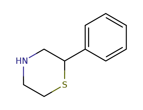Molecular Structure of 77082-31-6 (2-PHENYL-THIOMORPHOLINE)