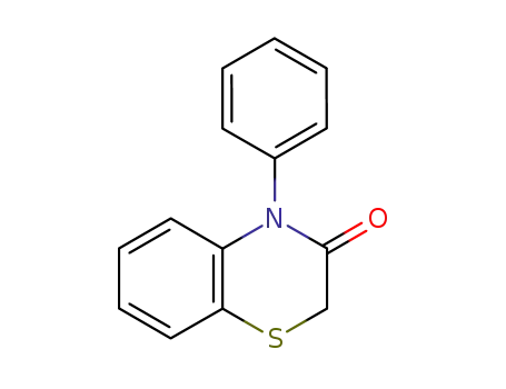 Molecular Structure of 103110-40-3 (3-oxo-4-phenyl-3,4-dihydro-2H-1,4-benzothiazine)