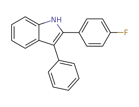 2-(4-fluorophenyl)-3-phenyl-1H-indole