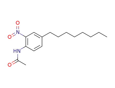 Molecular Structure of 102040-43-7 (Acetamide, N-(2-nitro-4-octylphenyl)-)