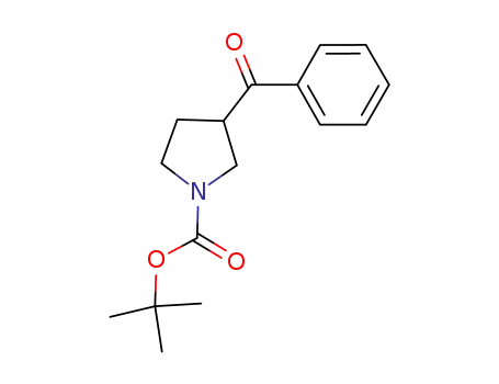 1,1-dimethylethyl 3-benzoyl-1-pyrrolidinecarboxylate