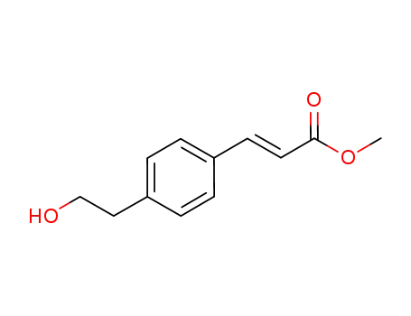 (2E)-3-[4-(2-hydroxyethyl)phenyl]acrylate