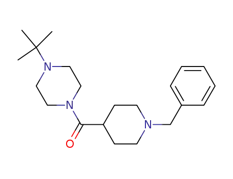 (1-benzylpiperidin-4-yl)(4-tert-butylpiperazin-1-yl)methanone
