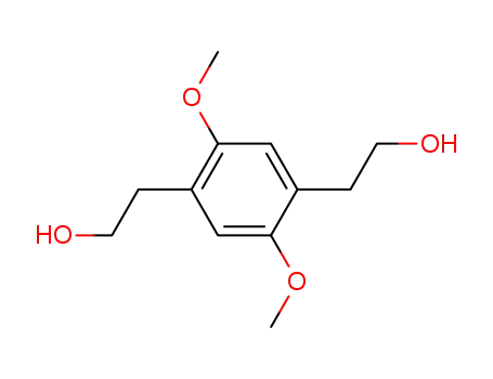 Molecular Structure of 38439-94-0 (1,4-Benzenediethanol, 2,5-dimethoxy-)